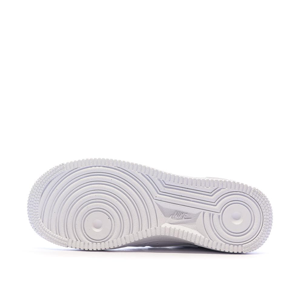Baskets Blanches/Rouge Mixte Nike Air Force 1 07 5