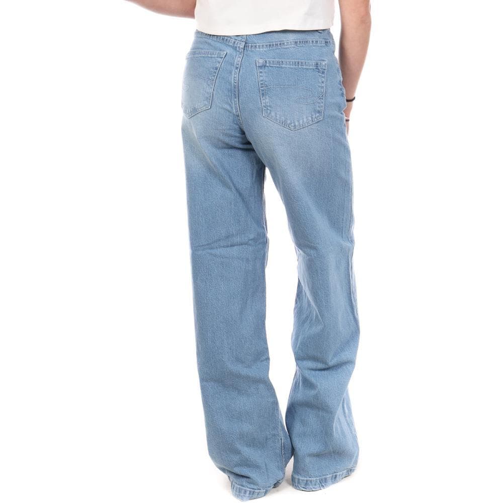 Jean Large Bleu Moyen Femme Lee Cooper Ouwa Bleach 2