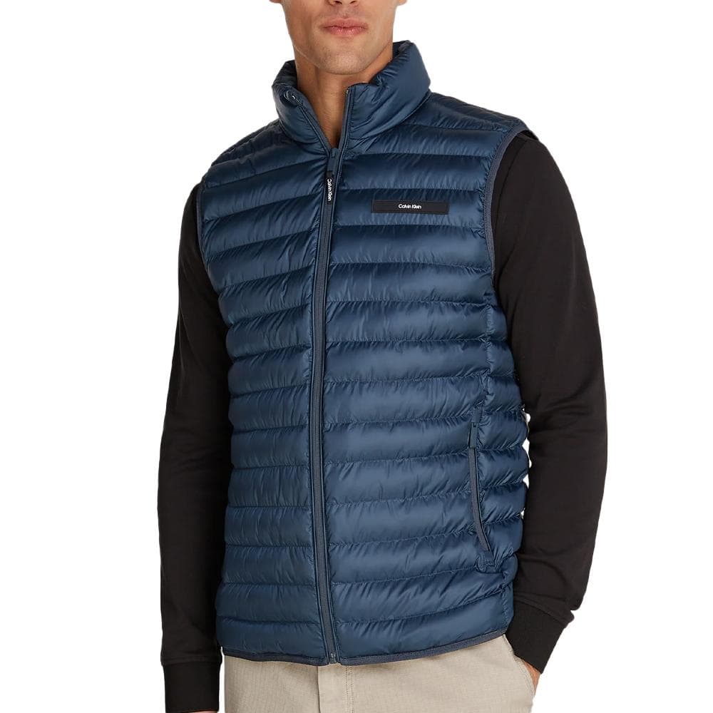 Doudoune sans manche Marine Homme Calvin Klein Jeans Quilt Vest 1