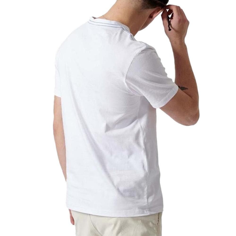 T-Shirt Blanc/Bleu Homme Kaporal BERTO 2