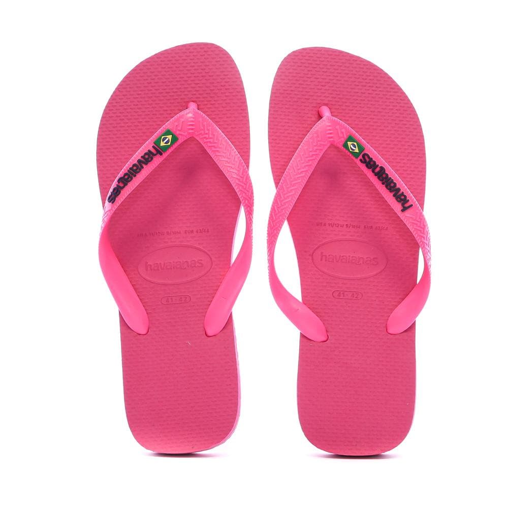 Tongs Rose Femme Havaianas Brasil Logo Neon Infra 3