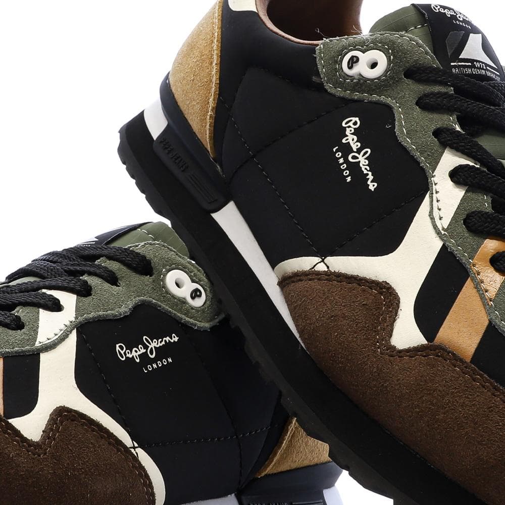 Baskets Marrons Homme Pepe jeans Brit Prints 7
