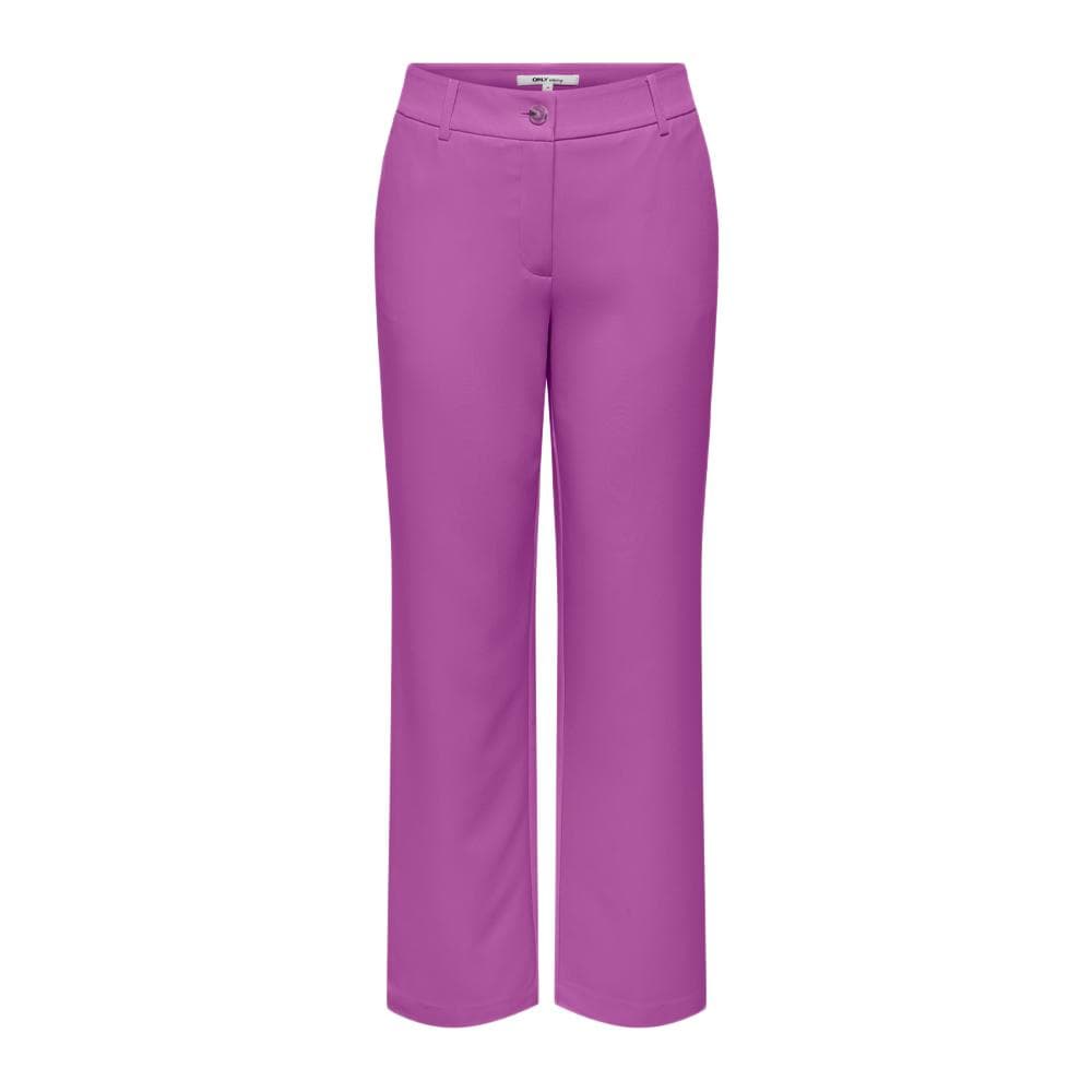 Pantalon Droit Violet Femme ONLY 15267759 1