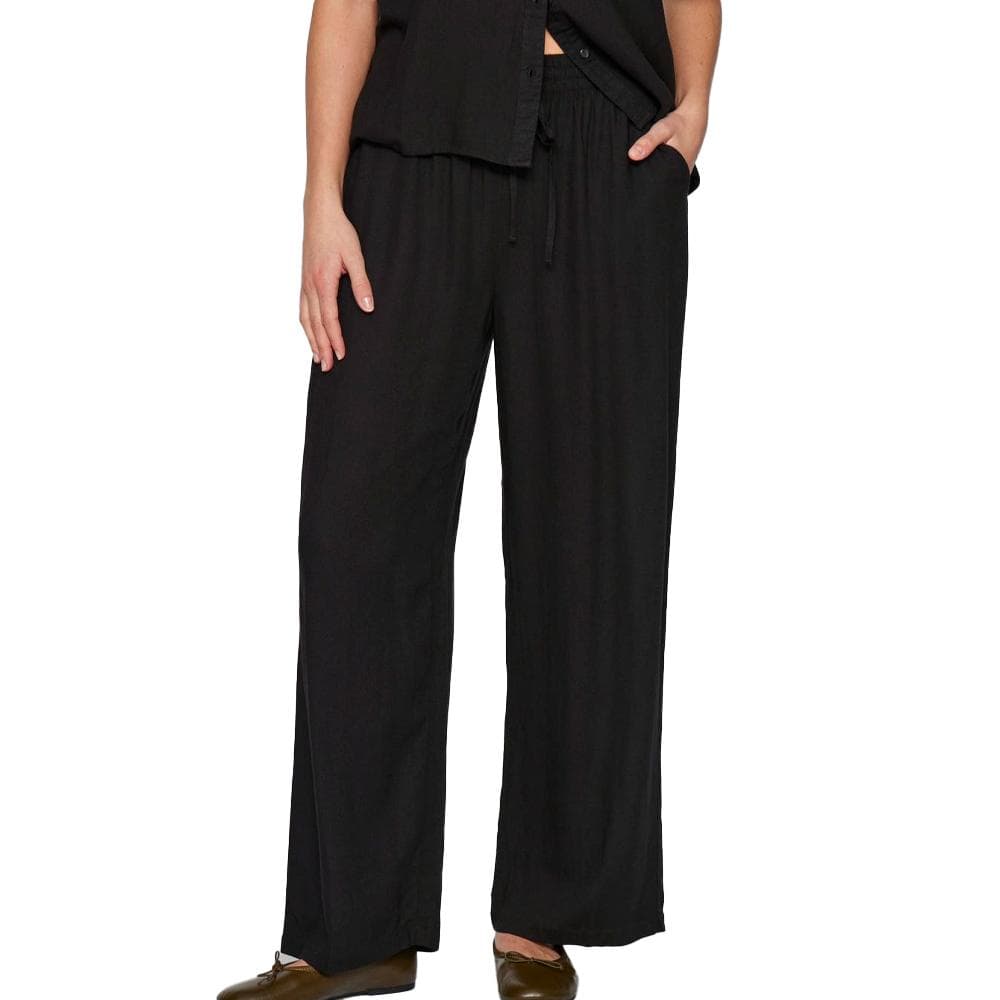 Pantalon fluide Noir Femme Vila Pricil 1