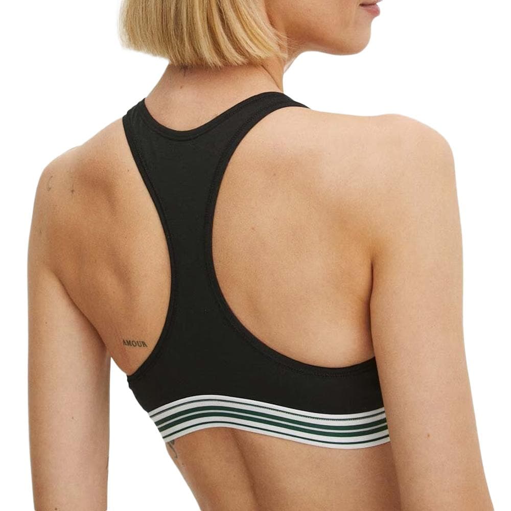 Brassière Noire Femme Lacoste World 2