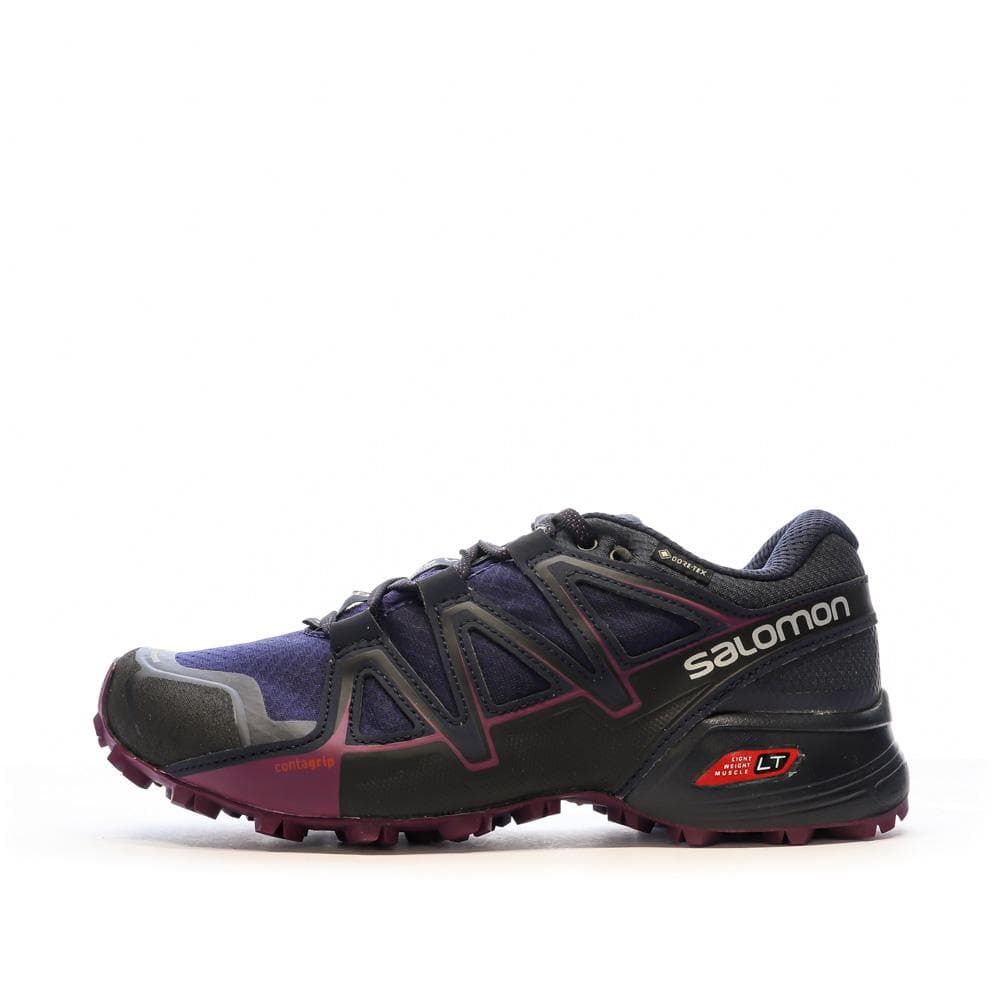 Chaussures de trail Noir/Prune Femme Salomon Vario 1