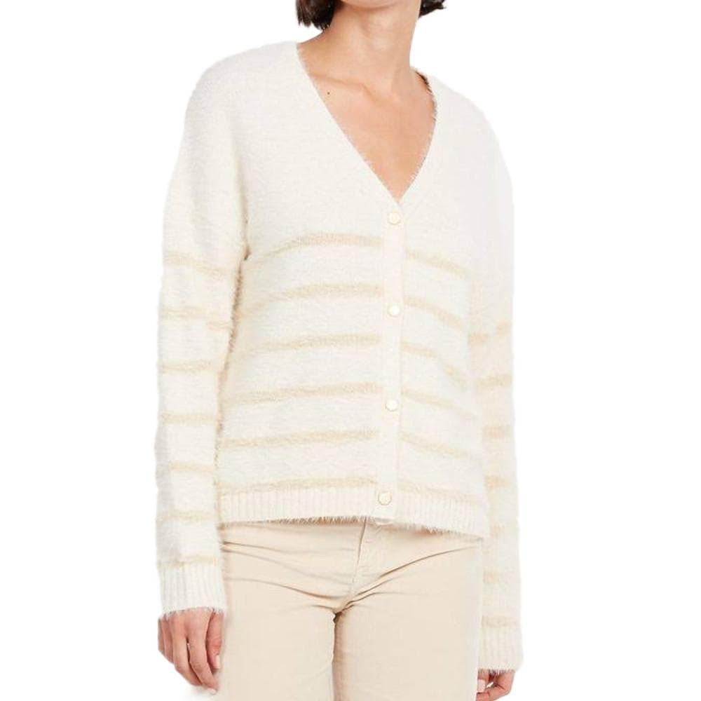 Gilet Écru Femme Pieces Jana 1