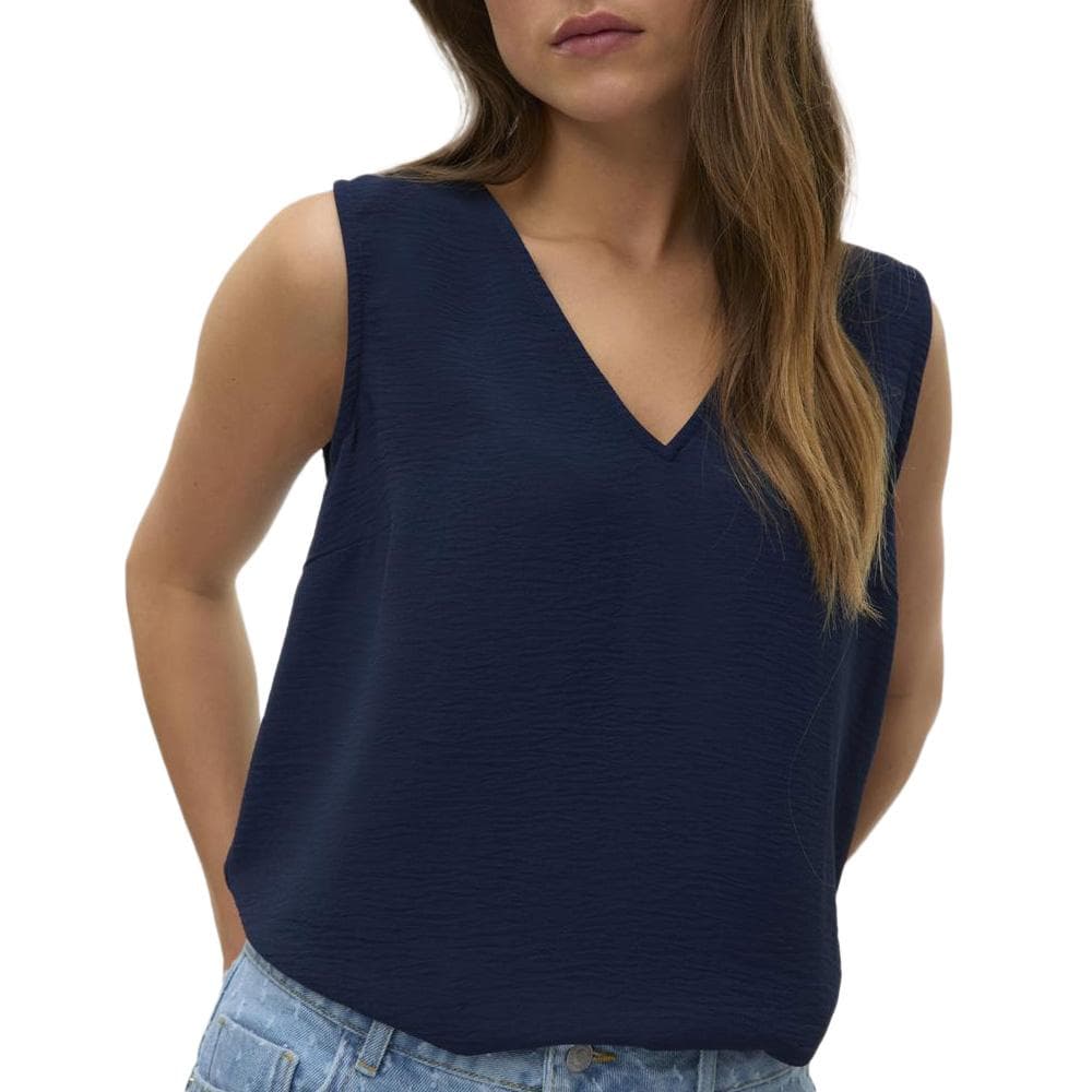 Top Marine Femme Vero Moda Malva 1