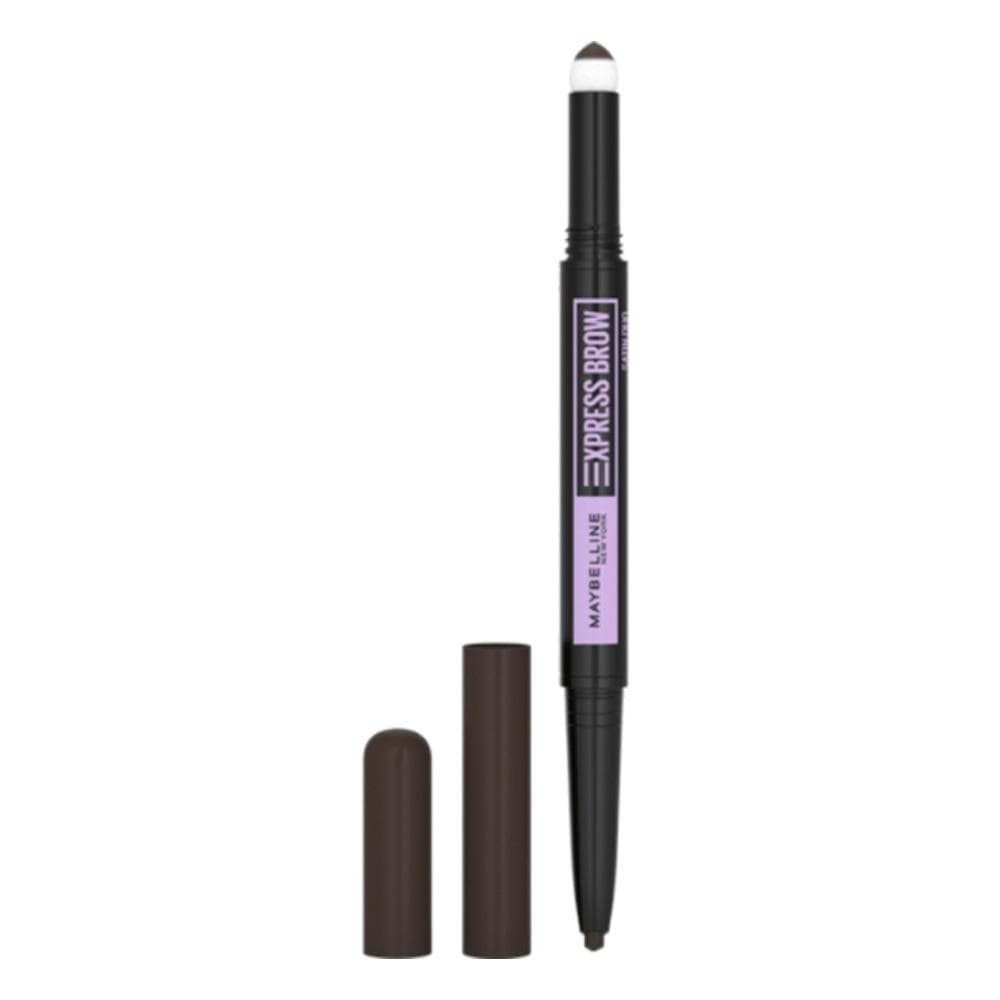Crayon à Sourcils Double Embout Express Brow Satin Duo Maybelline New York Black brown 1