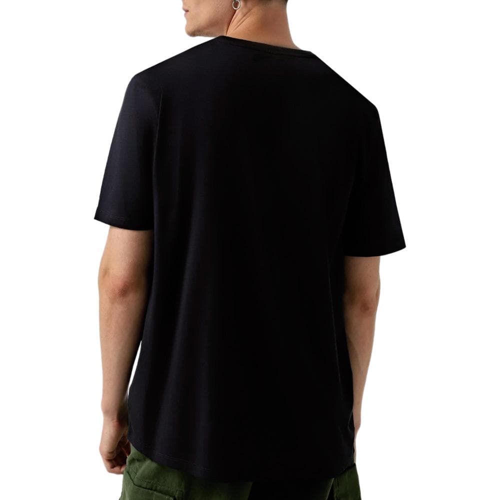 T-Shirt Noir Homme Timberland Sleeve Badge 2