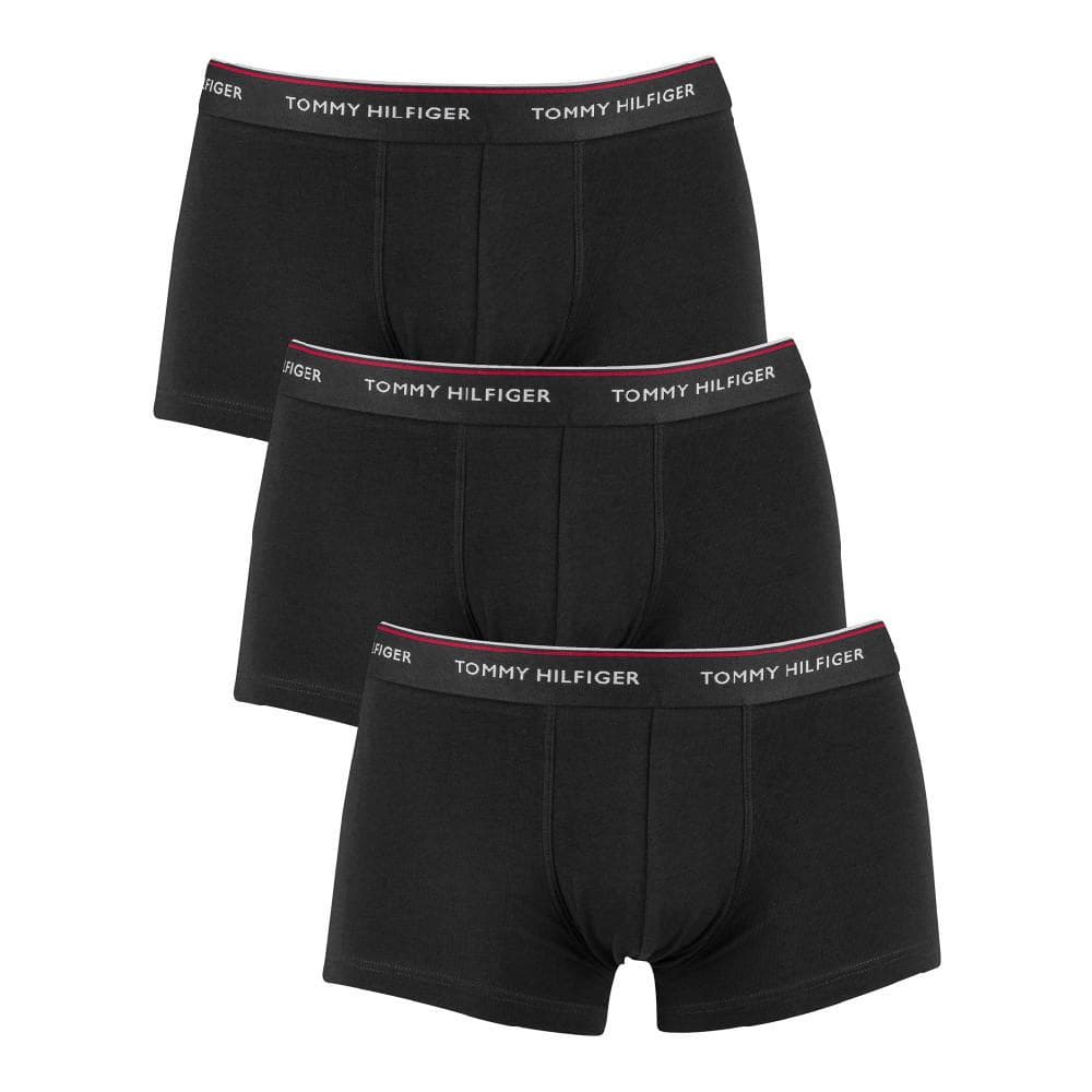 x3 Boxers Noirs Homme Tommy Hilfiger 3P 1