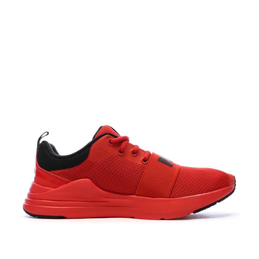 Baskets Rouges Homme Puma Wired 2