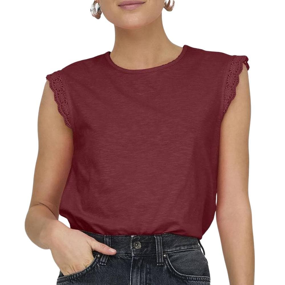 T-Shirt Rouge Femme JDY Salva 1