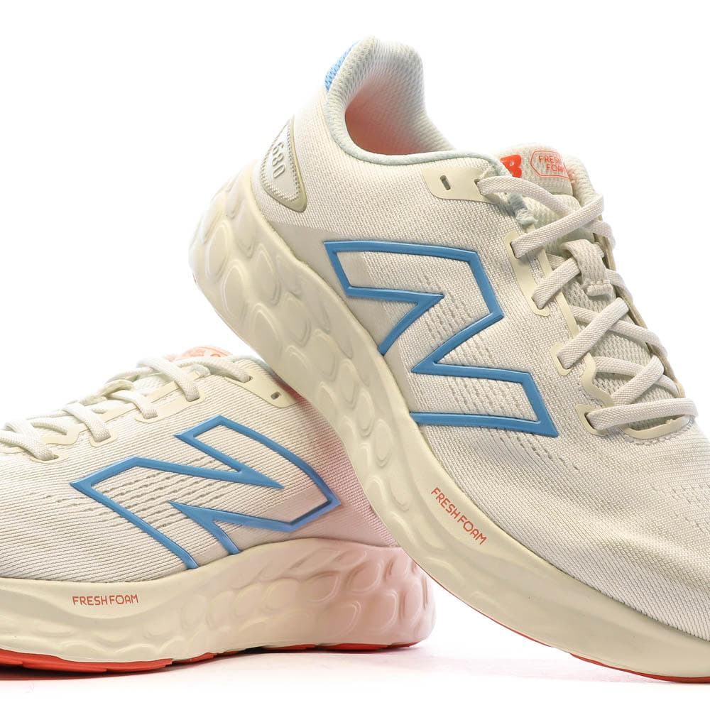 Chaussures de Running Écru/Bleu Femme New Balance 680 7
