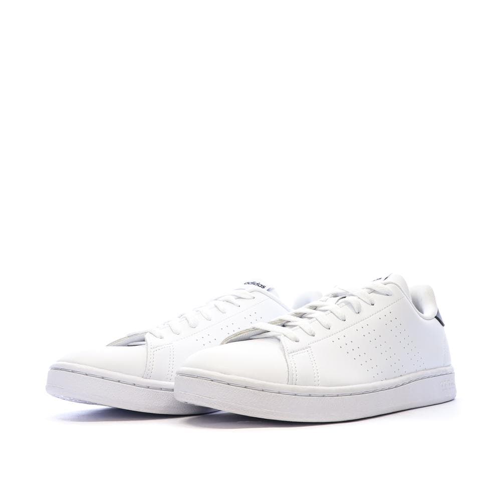 Baskets Blanches/Noires Homme Adidas Advantage 6