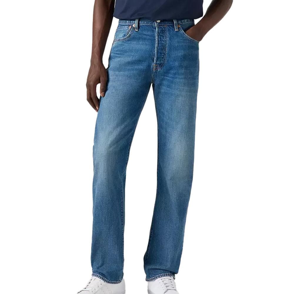 Jean Bleu Homme Levi's 501 Levis Original Fit 1