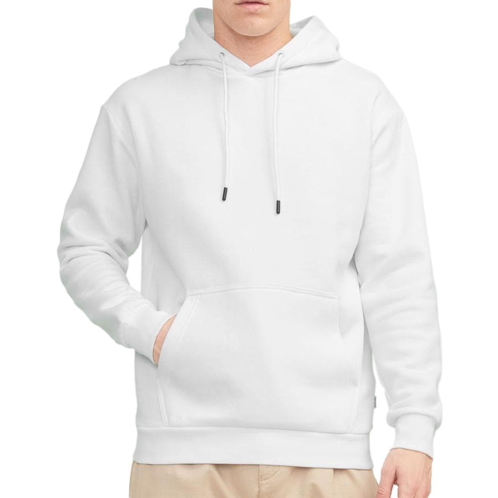 Sweat à Capuche Blanc Homme Jack & Jones Bradley Hood 1