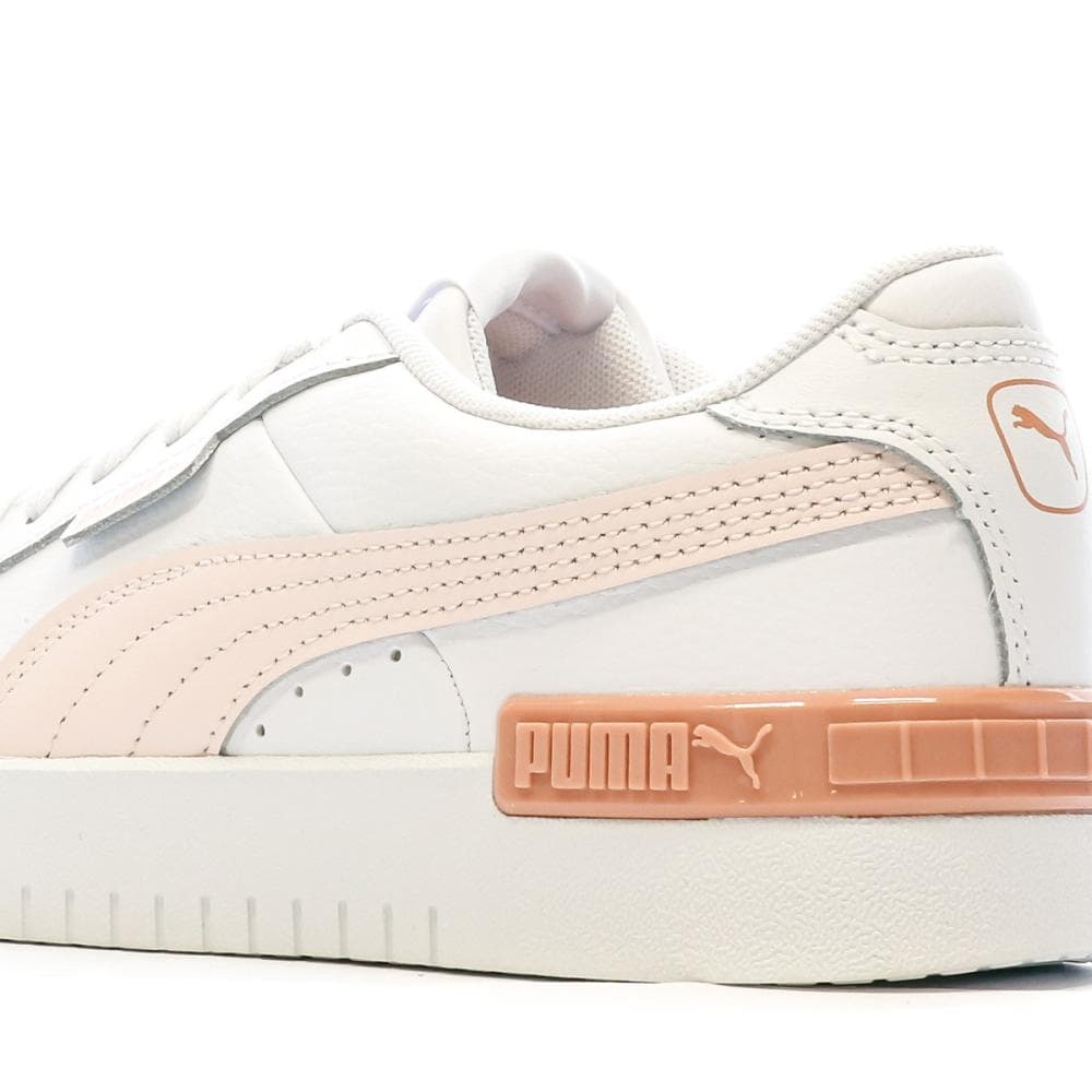 Baskets Blanches/Rose Femme Puma Jada 7