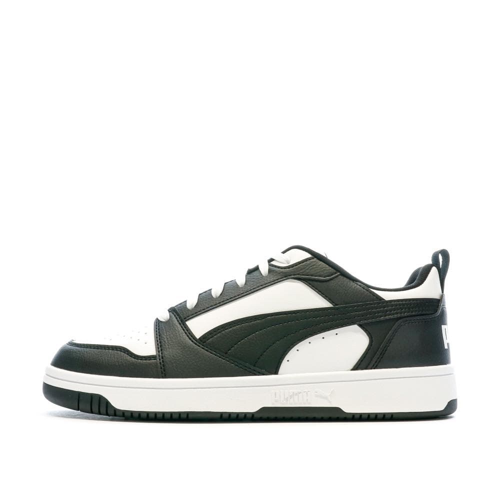 Baskets Noires/Blanches Homme Puma Rebound V6 Low 1