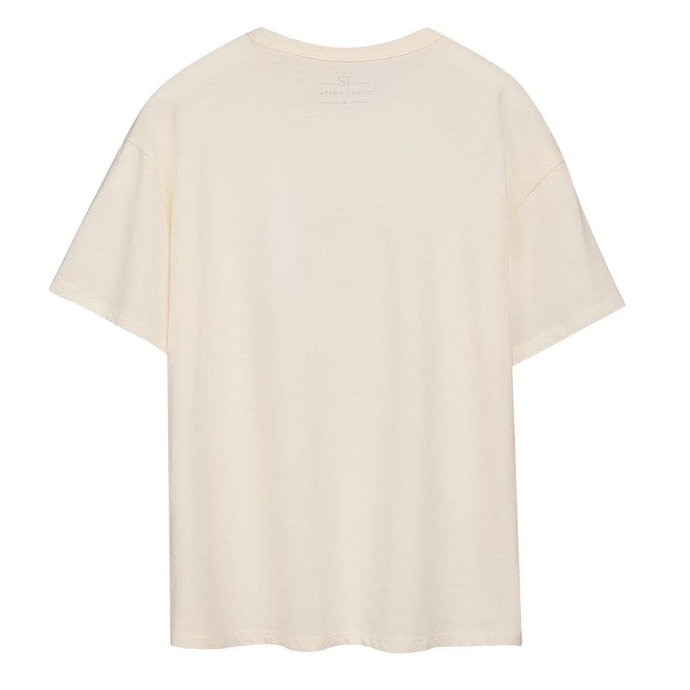 T-shirt Blanc Femme Teddy Smith Harmony 2