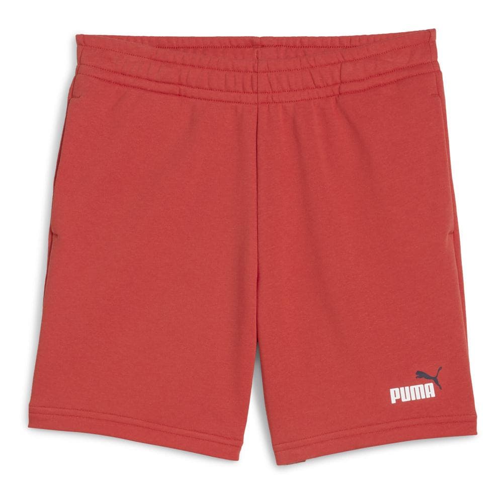 Short Terracotta Garçon Puma Ess2 Color No.1 Logo 1