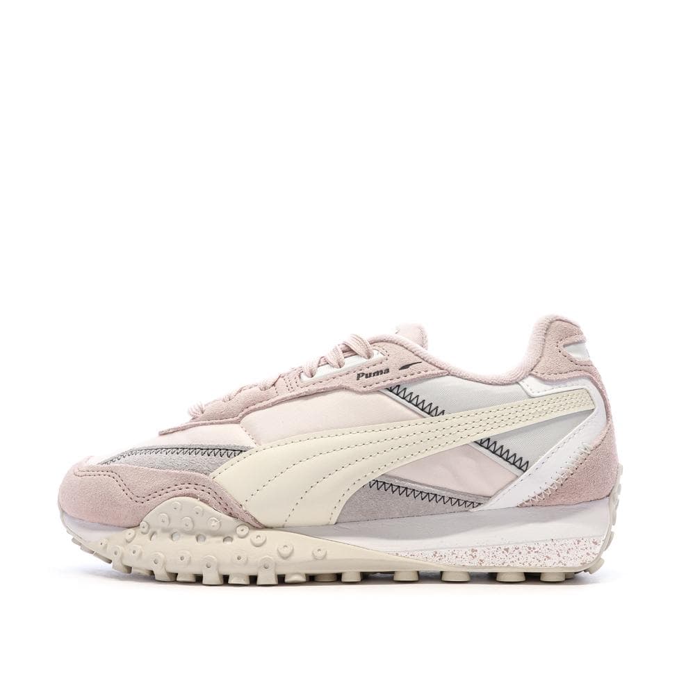 Baskets Roses/Blanches Femme Puma Blktop 1