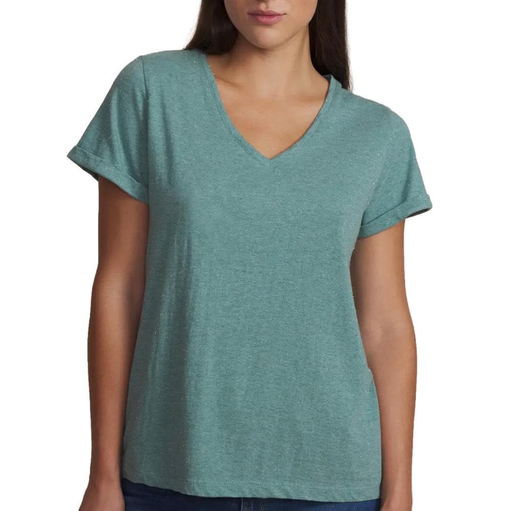 T-shirt Vert D'eau Femme TBS ADINATEE 29418 1