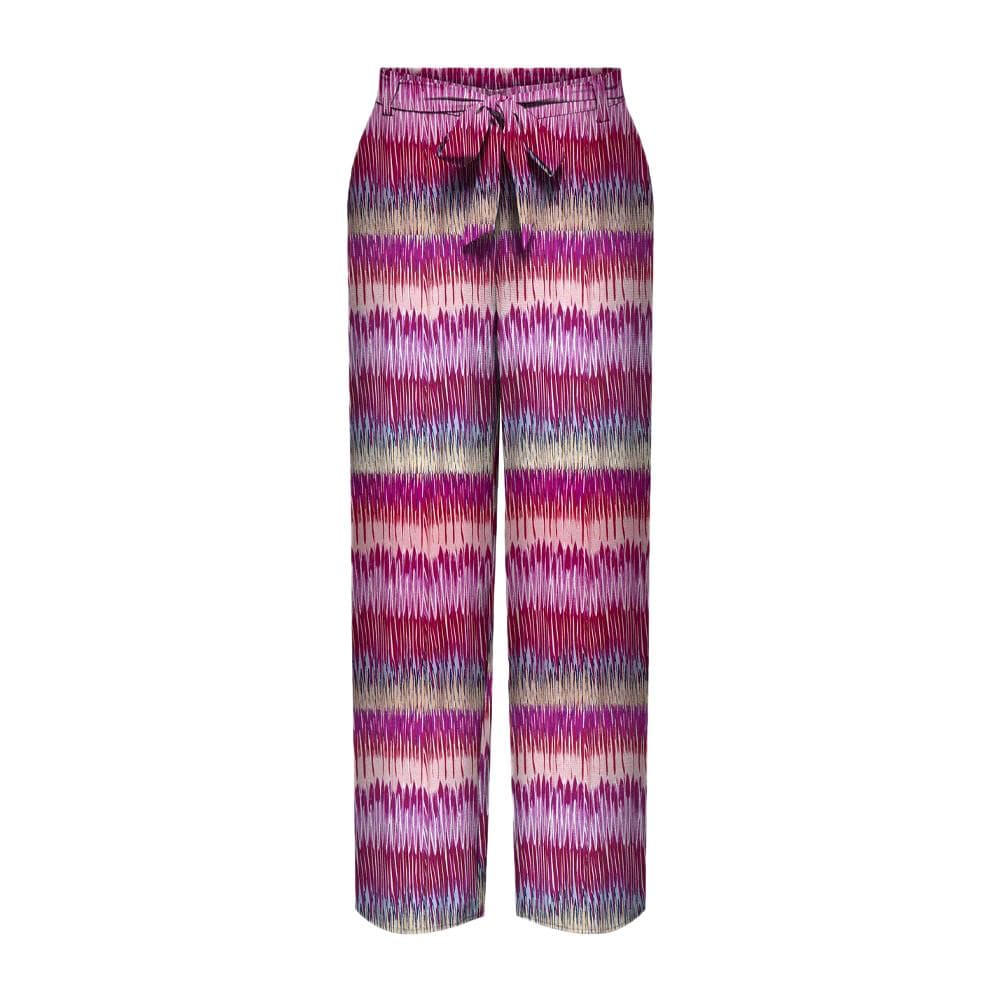 Pantalon Violet/Marine Femme Only Nova Life Palazzo 1