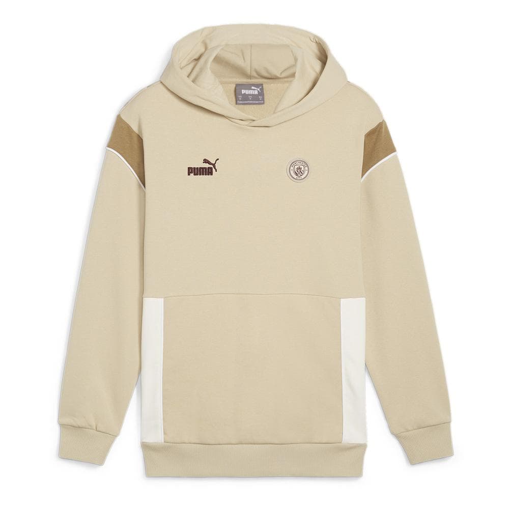 Manchester City Sweat Beige Homme Puma Hoo 1