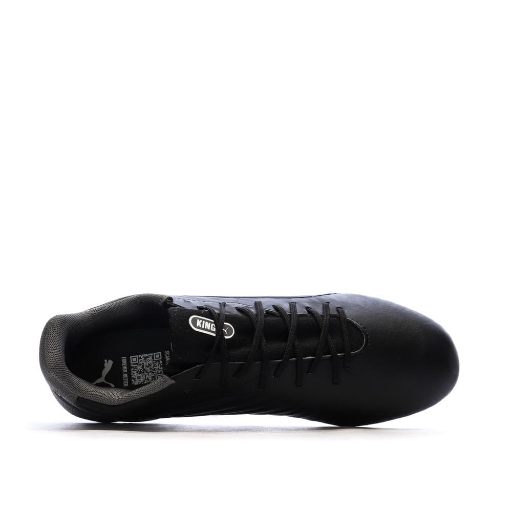 Chaussures de football Noires Homme Puma King Match Mxsg 4