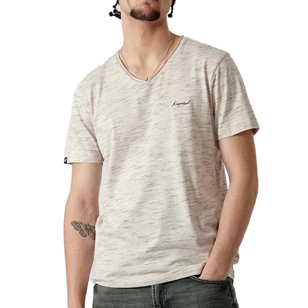T-Shirt Blanc Homme Kaporal NETERE 1