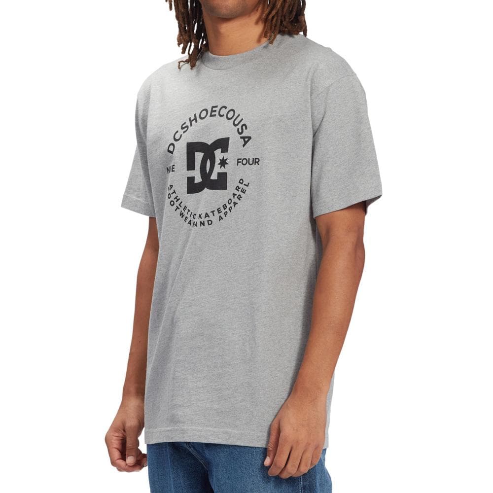 T-Shirt Gris Homme Dc shoes Pilot 1