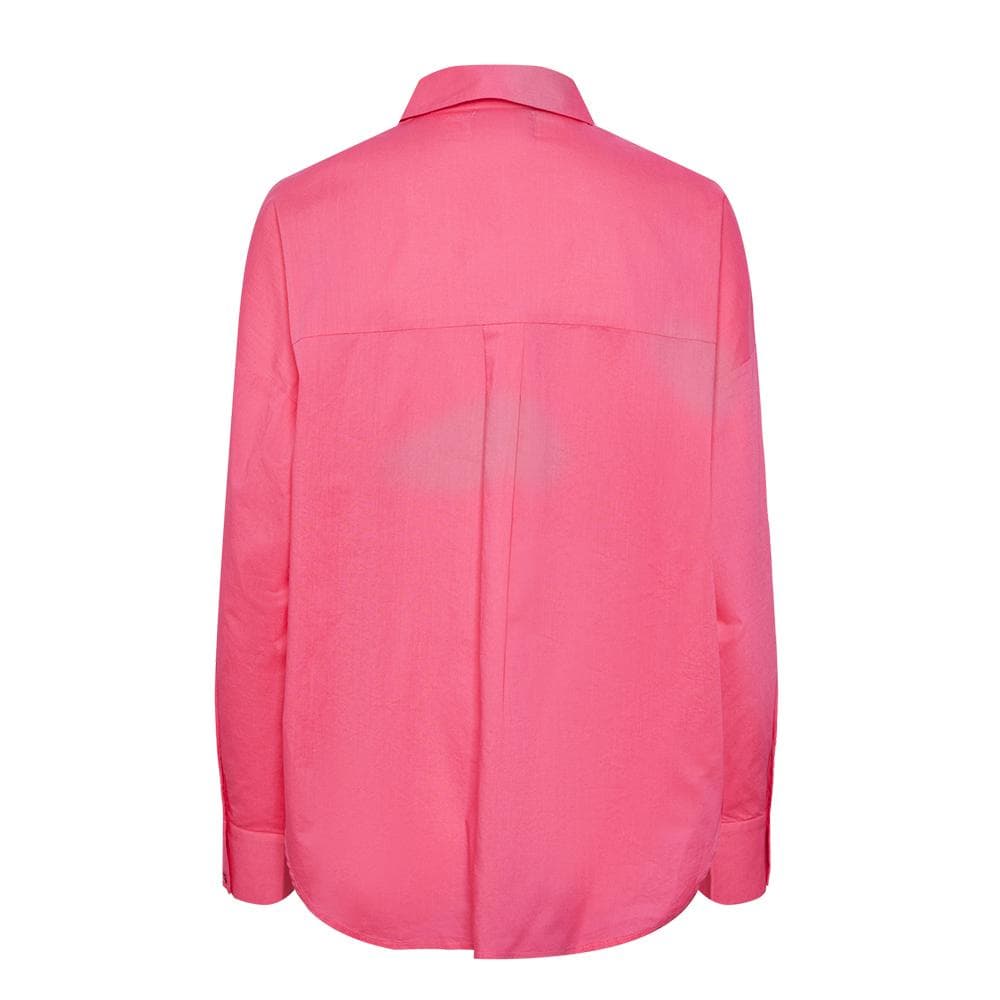 Chemise Manches Longues Rose Femme Pieces Tanne 2