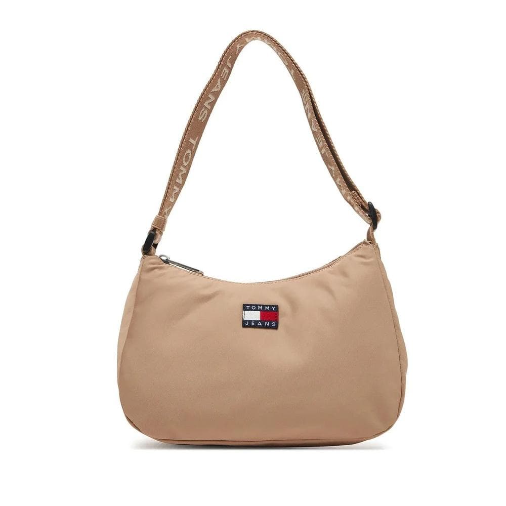 Sac à Bandoulière Beige Femme Tommy Hilfiger Should 1