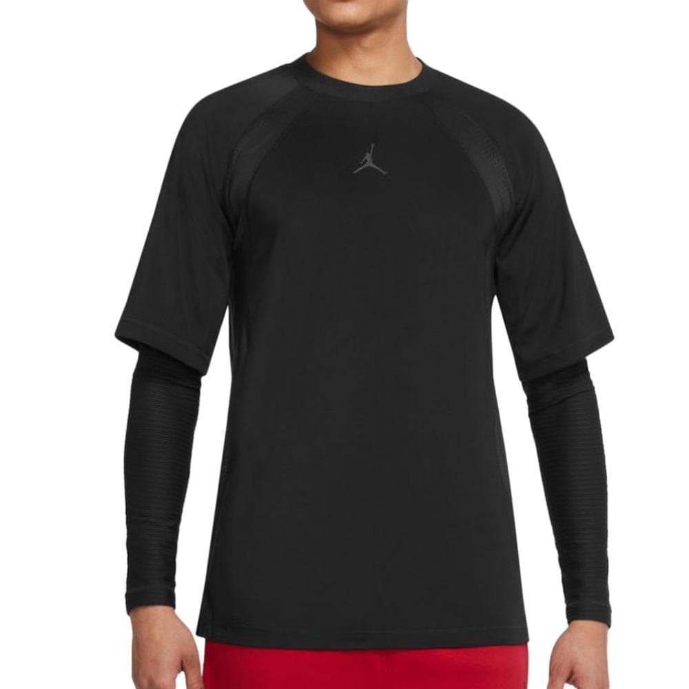 T-shirt Manches Longues Noires Homme Nike Sprt Stmt 1