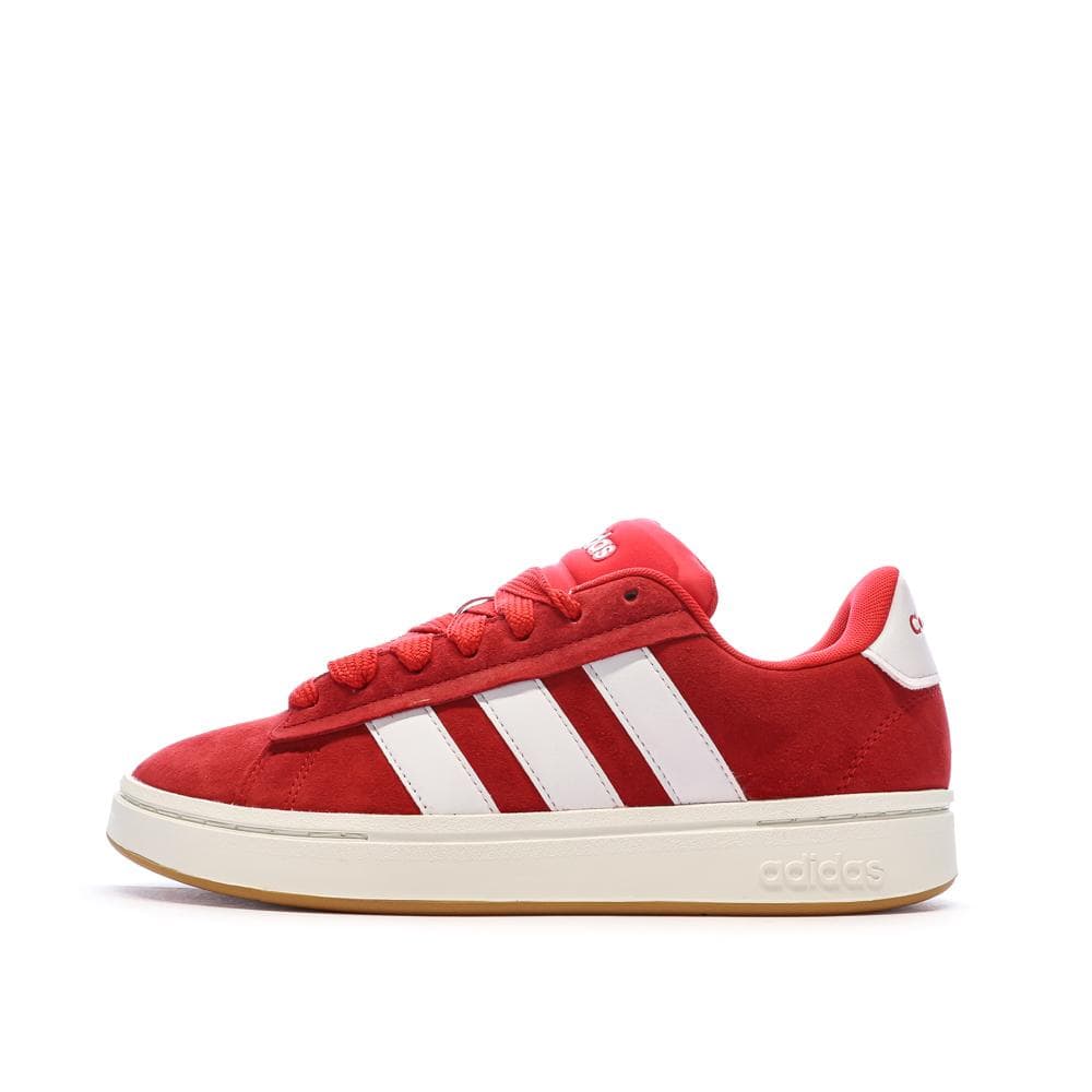 Baskets Rouges Femme Adidas Grand Court Alpha 1
