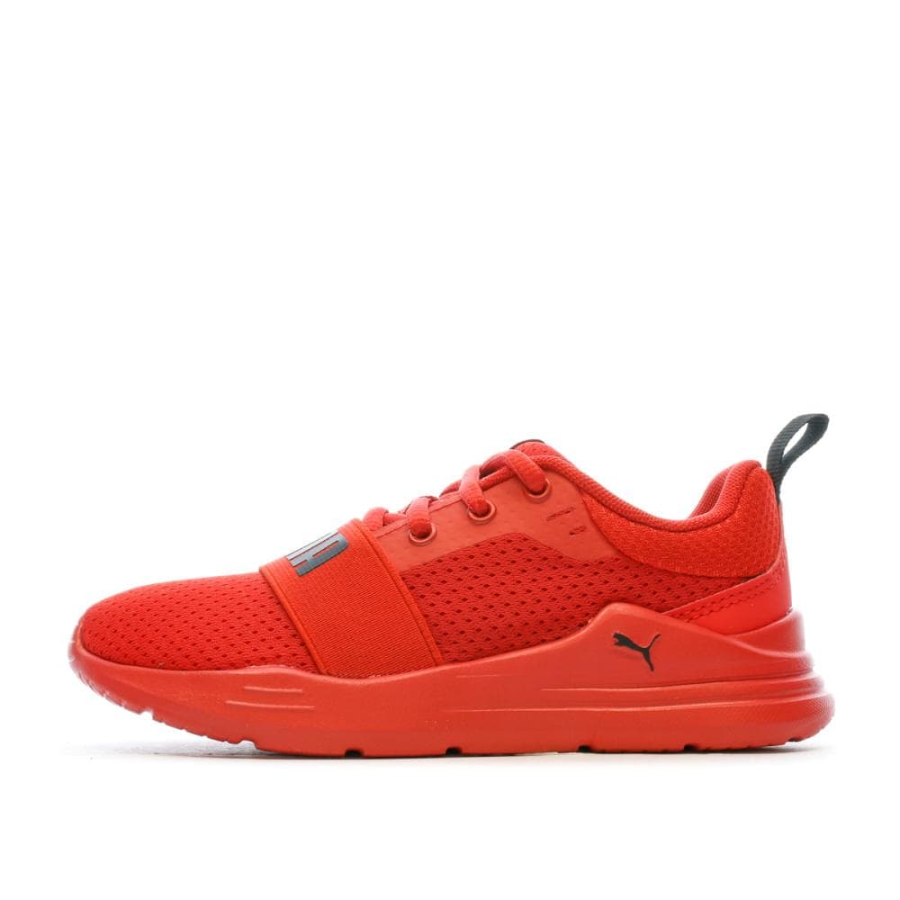 Baskets Rouge Garçon Puma Wired 1