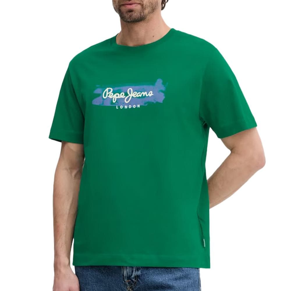 T-shirt Vert Homme Pepe jeans Picthon 1