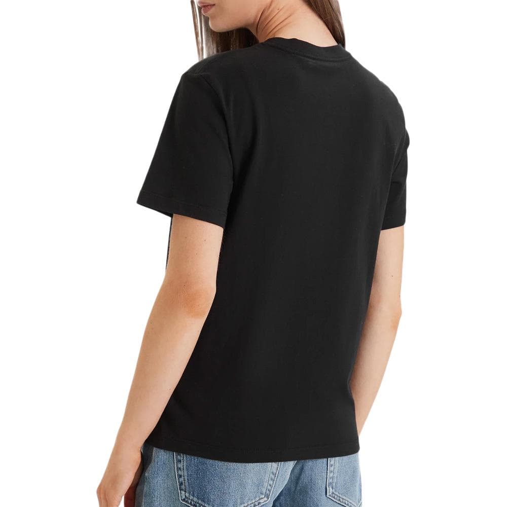 T-Shirt Noir Femme Calvin Klein Jeans Monog 2