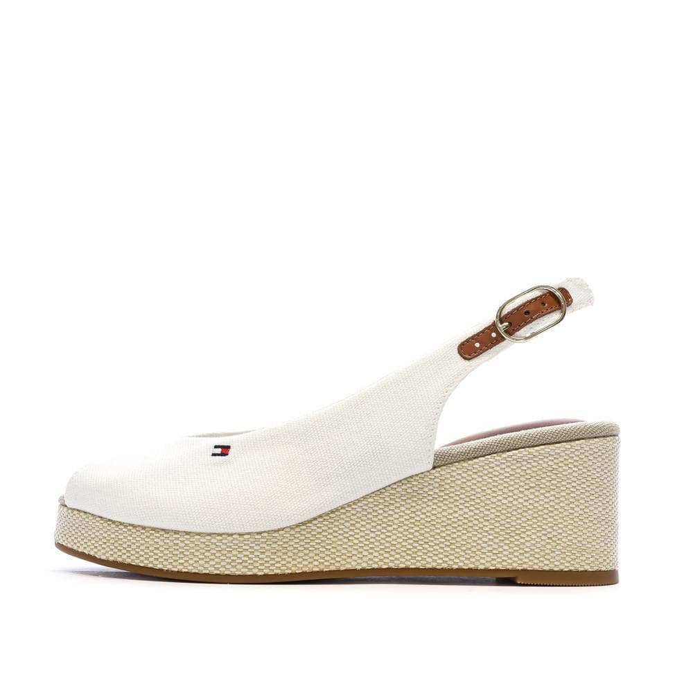 Sandales Blanches Femme Tommy Hilfiger Flag 1