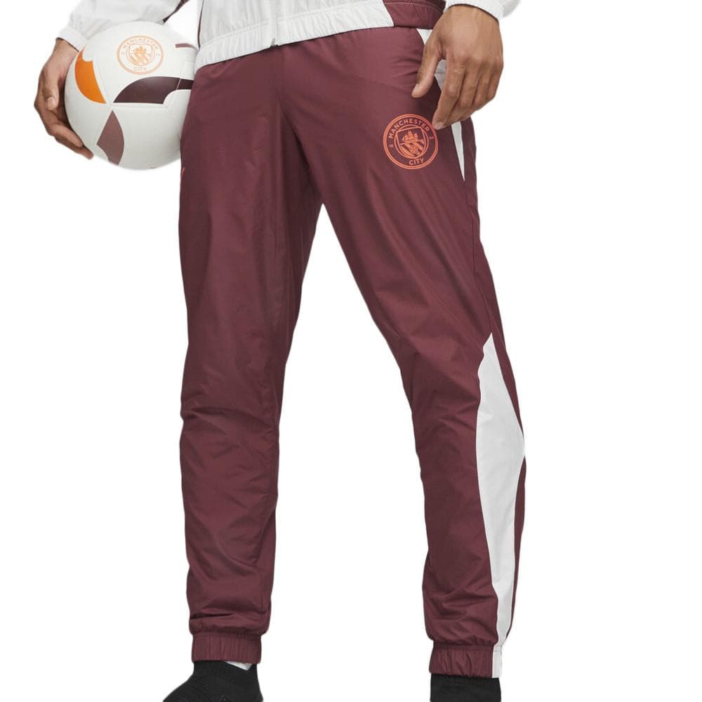 Manchester City Pantalon d'avant match Bordeaux Homme Puma 23/24 1