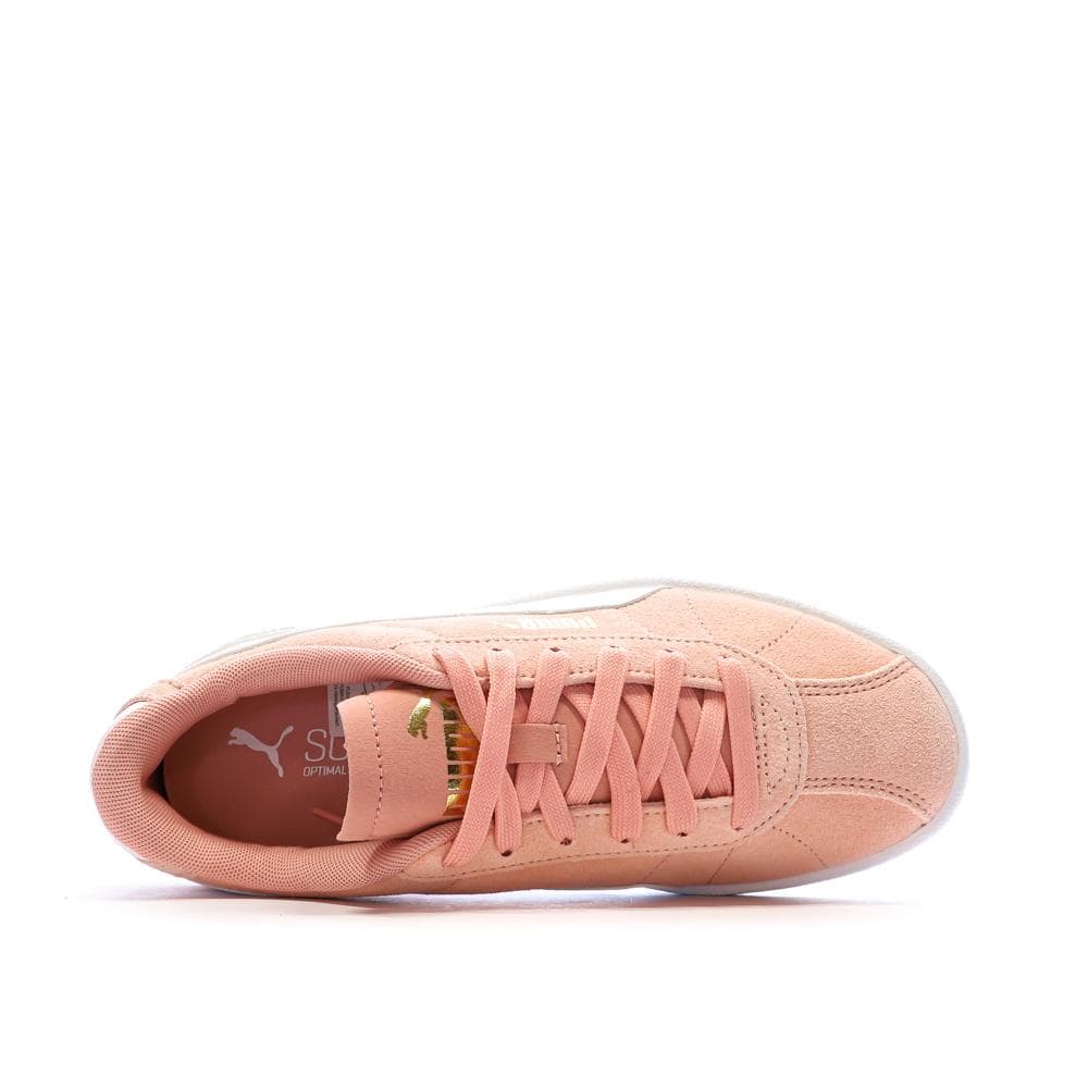 Baskets Rose Corail Fille Puma Club 4