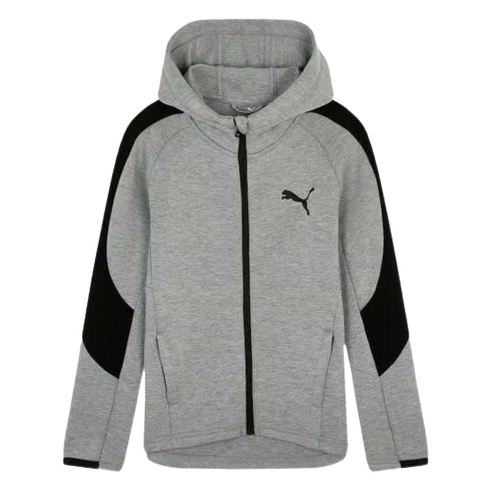 Sweat Zippe Gris Garçon Puma 672882 1