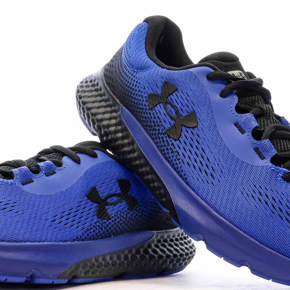 Chaussures de Running Noir/Bleu Homme Under Armour Charged Rogue 4 7