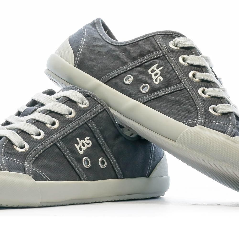 Baskets en toile Grises Femme TBS Opiace 7