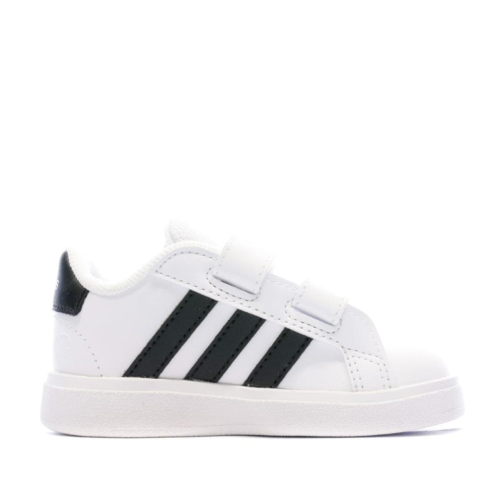 Baskets Blanc/Noir Bébé/Garçon Adidas Grand Court 2.0 2