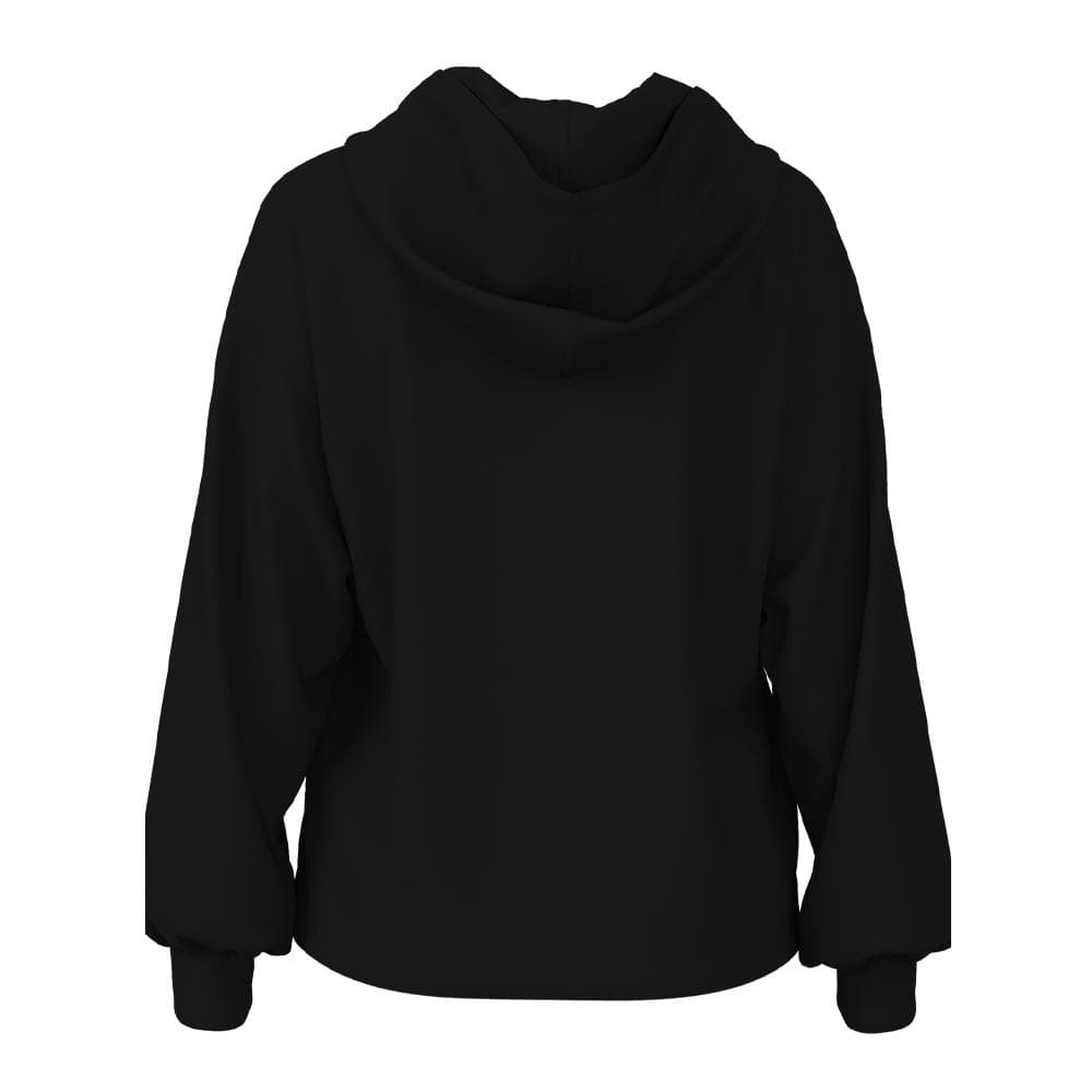 Sweat à Capuche Noir Femme Pieces Pcnakuna 2