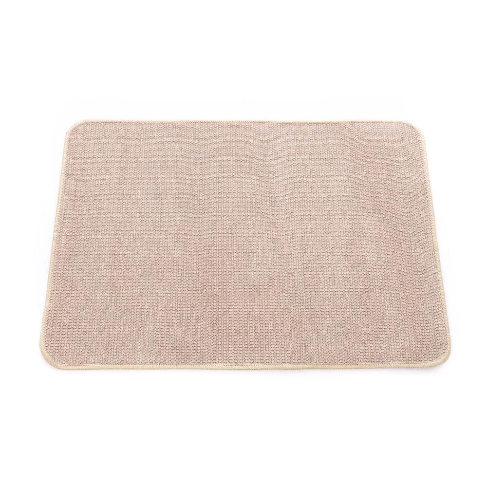 Tapis Beige Luance 45x60cm Hexagone 1