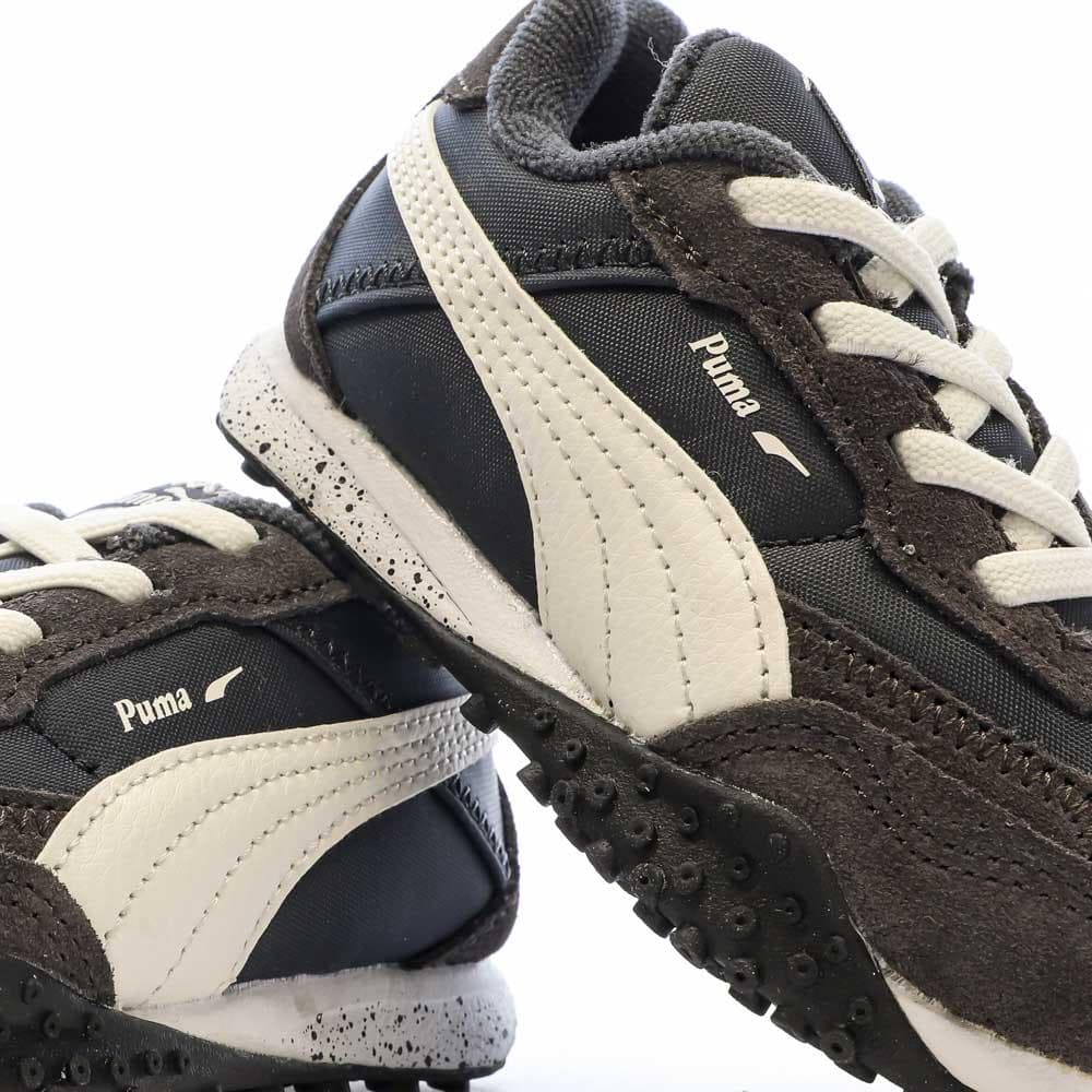 Baskets Noir Garçon Puma Rider 7