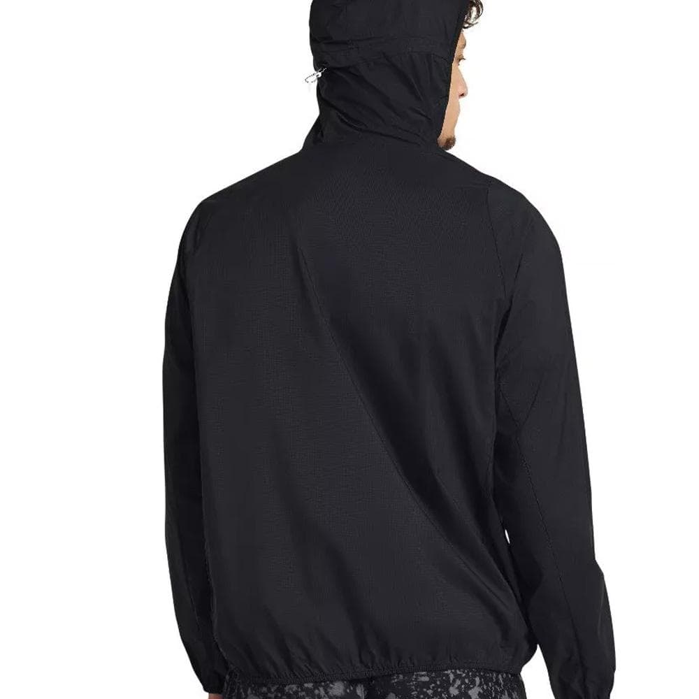 Veste imperméable Noire Homme Under Armour Launch 2
